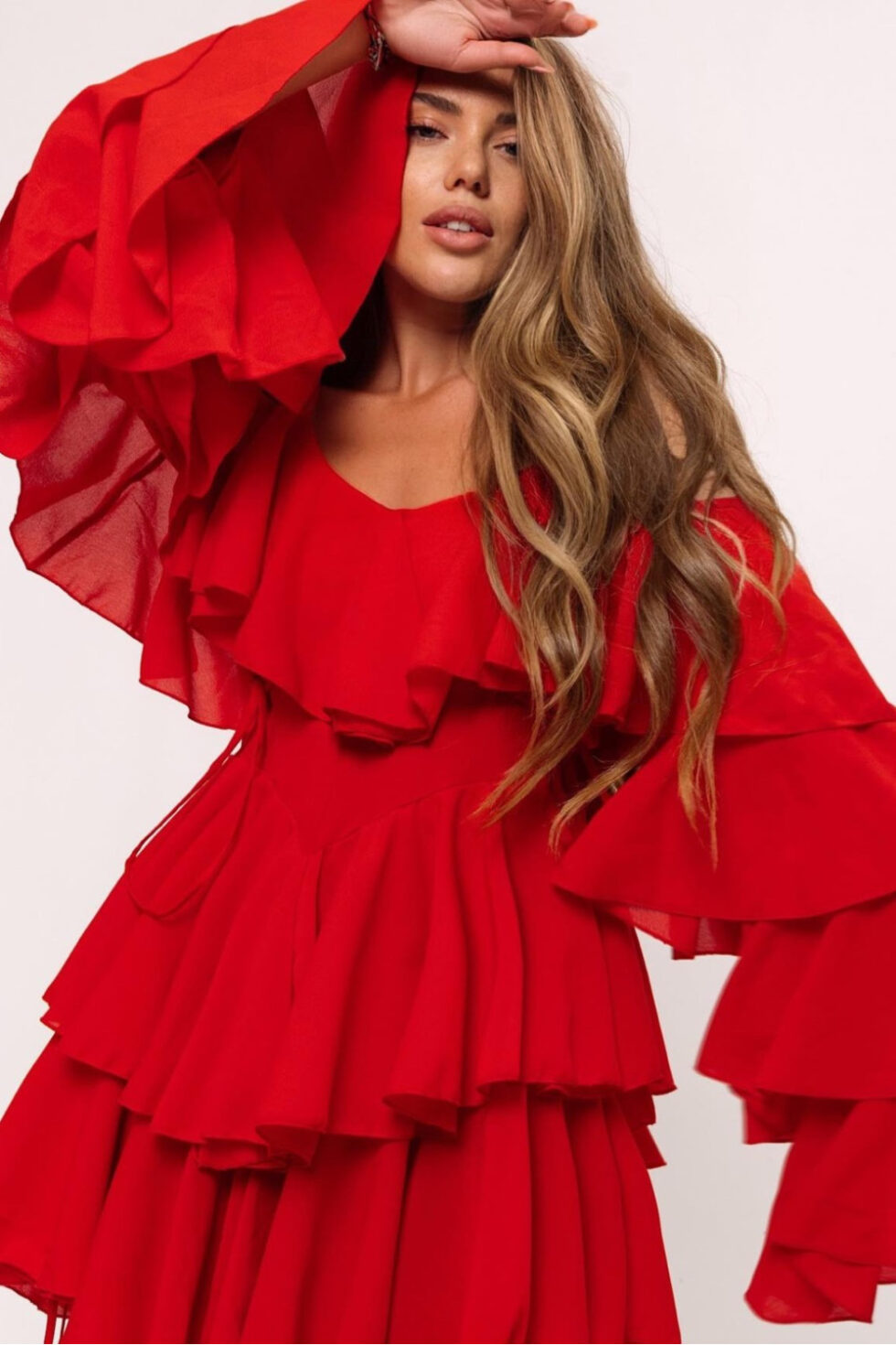 Rochie roșie Camila