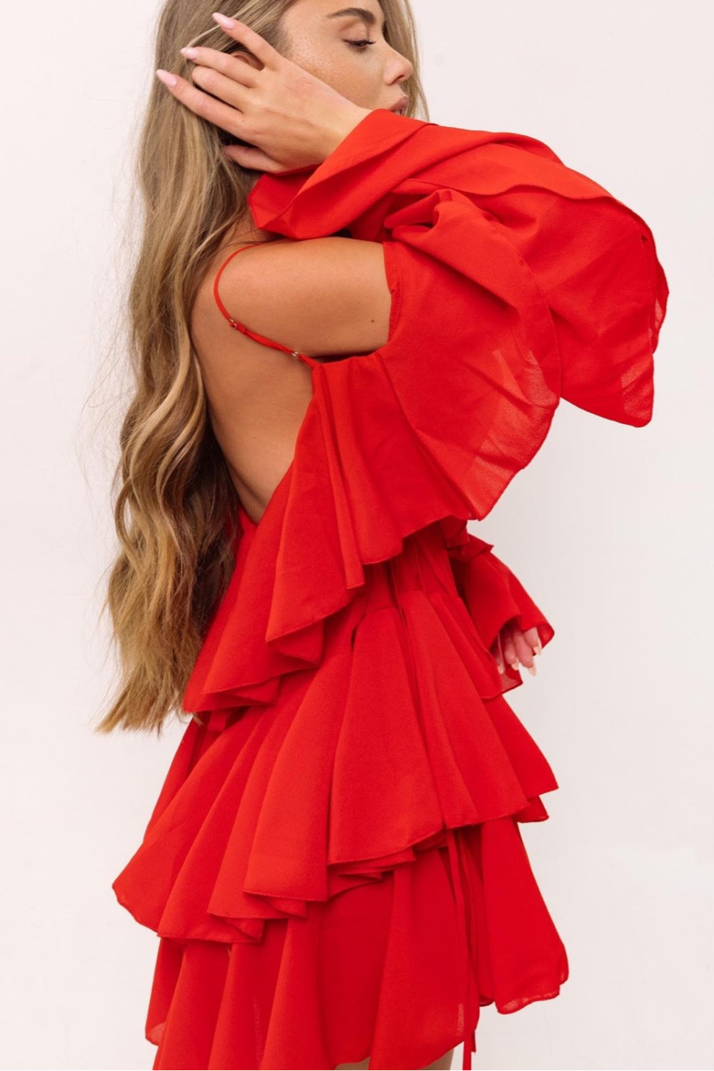 Rochie roșie Camila - 6